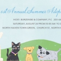 Save the Date - Pet Adoption Event 